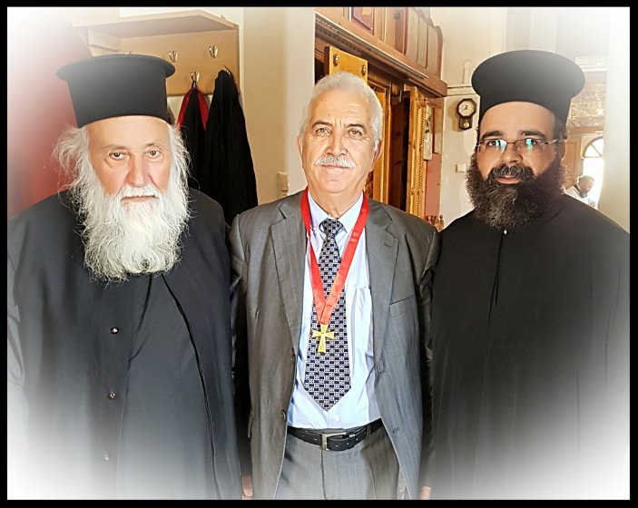 Πατριαρχικό Οφίκιο στον Πρωτοψάλτη κ.Ιωάννη Τσερεβελάκη 